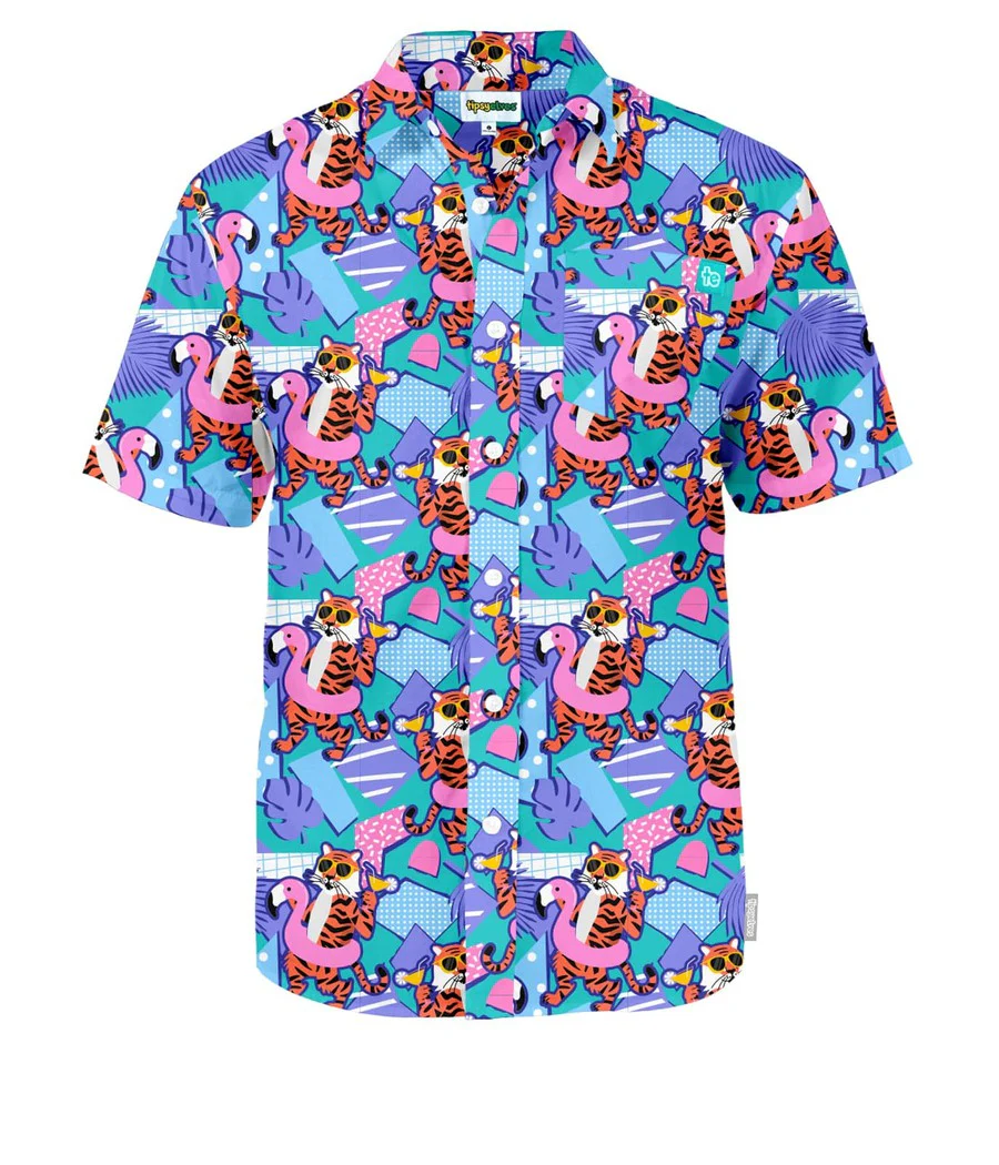 Men's Cool Cats Hawaiian Shirt - Image 5