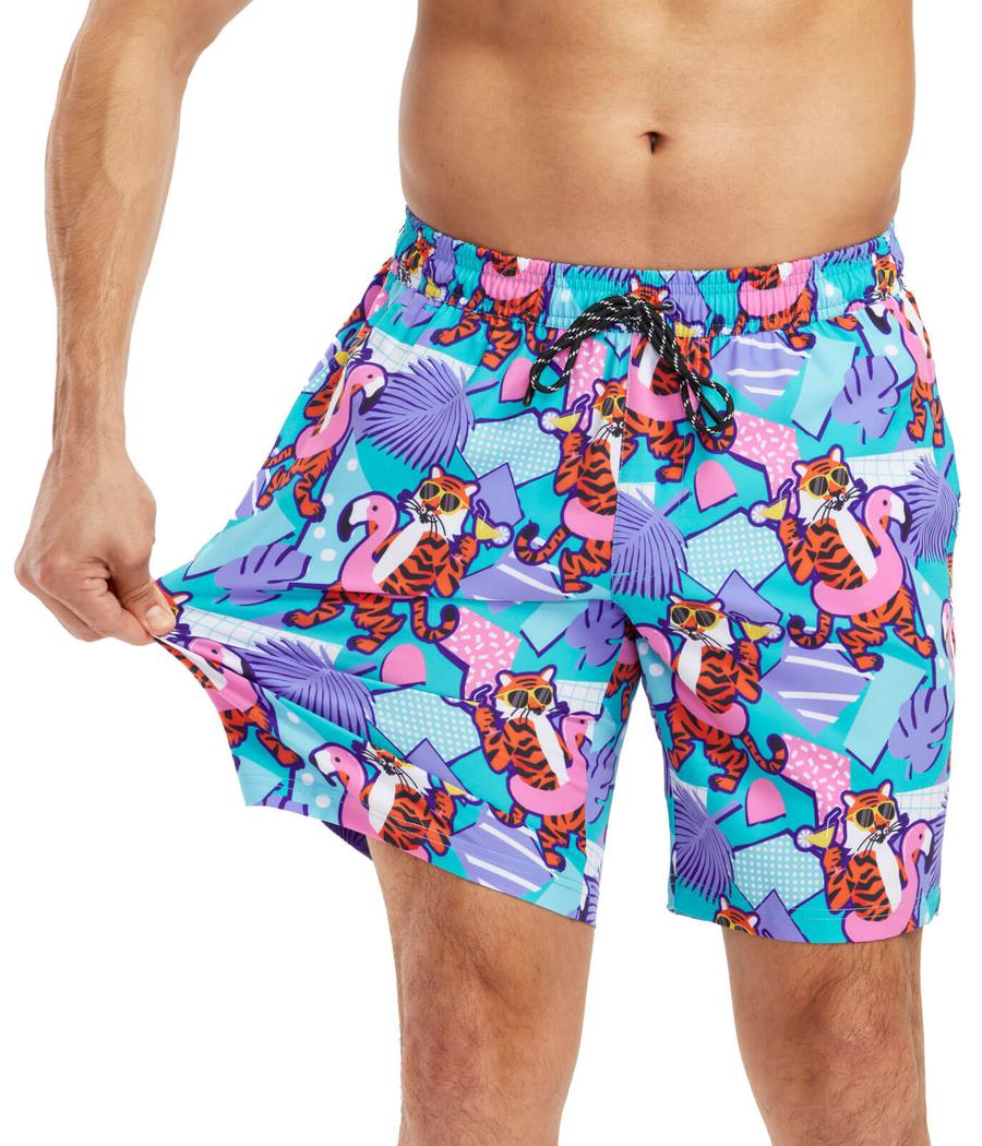 Cool Cats Stretch Swim Trunks - 7.5" Inseam - Image 4
