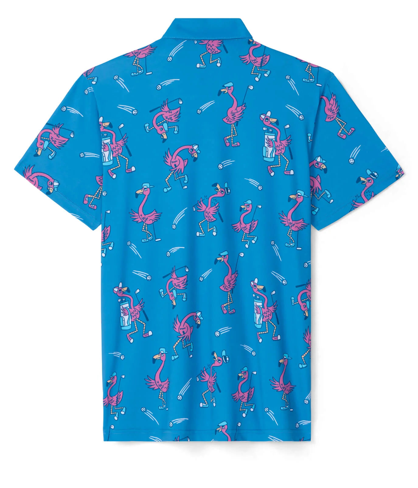Men's Flamingo Fiasco Golf Polo - Image 2