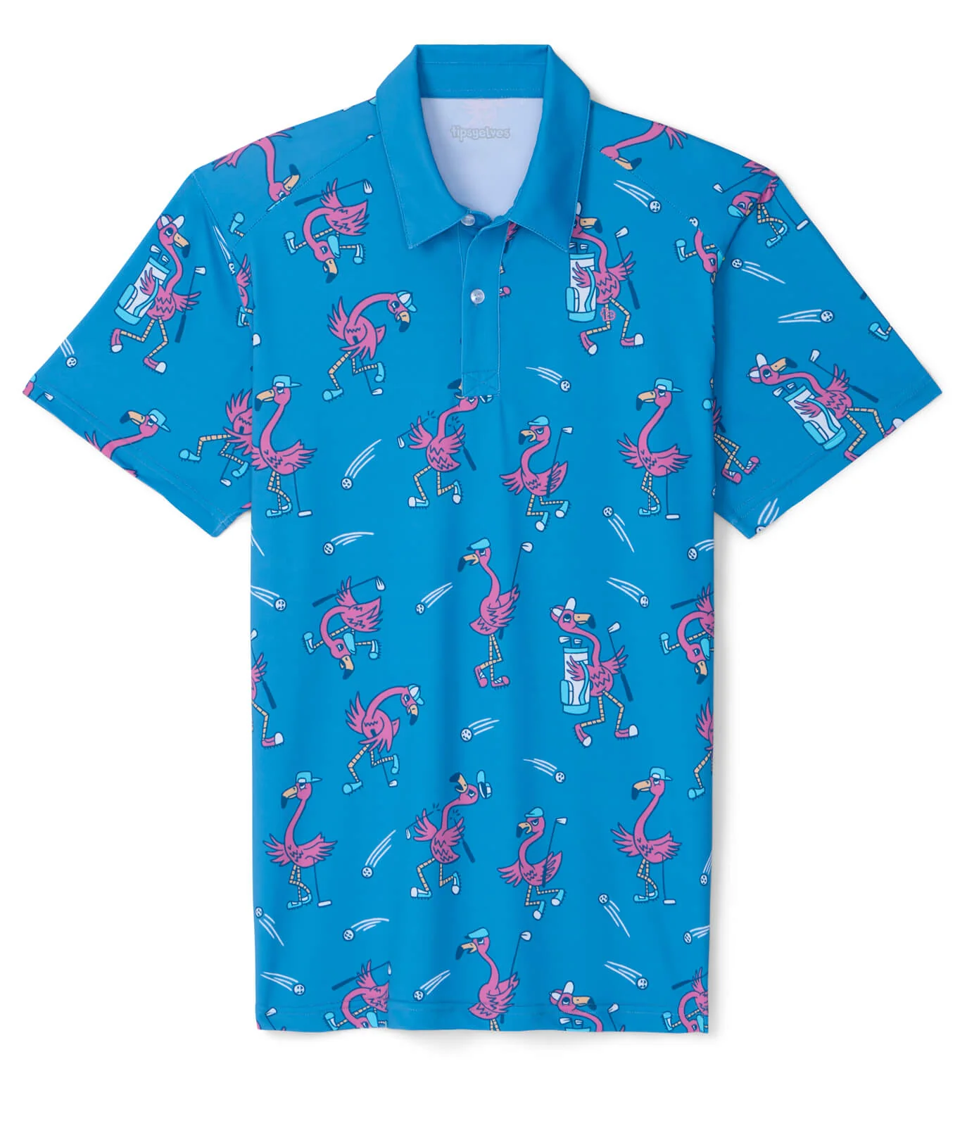 Men's Flamingo Fiasco Golf Polo - Image 5