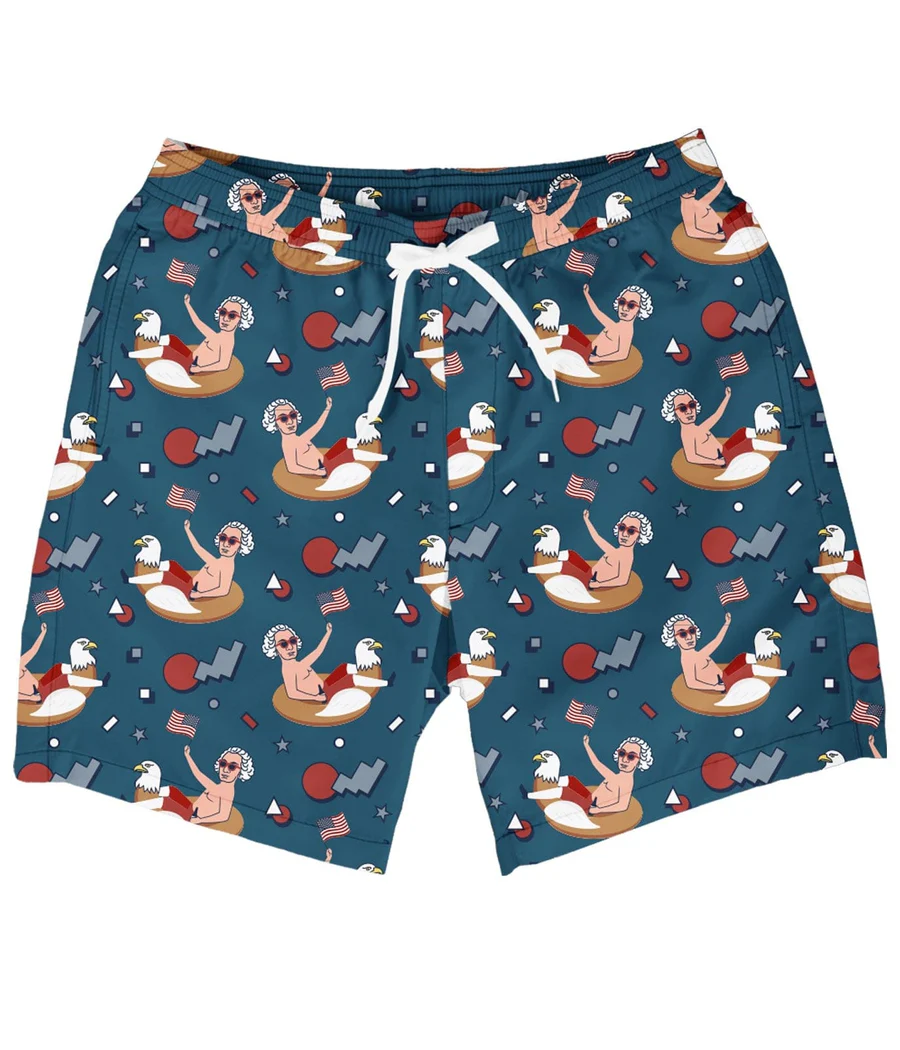 Founding Floater Stretch Swim Trunks - 7.5" Inseam - Image 2