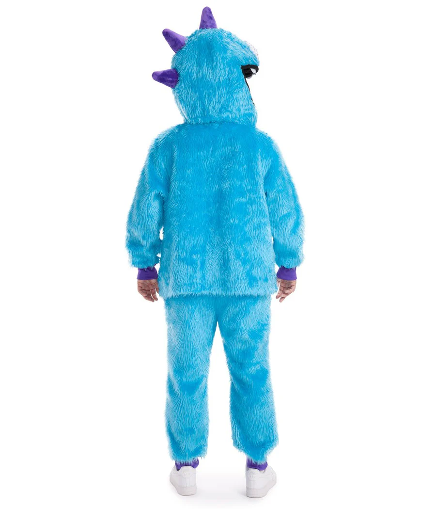 Men's Blue Monster Costume - Image 2