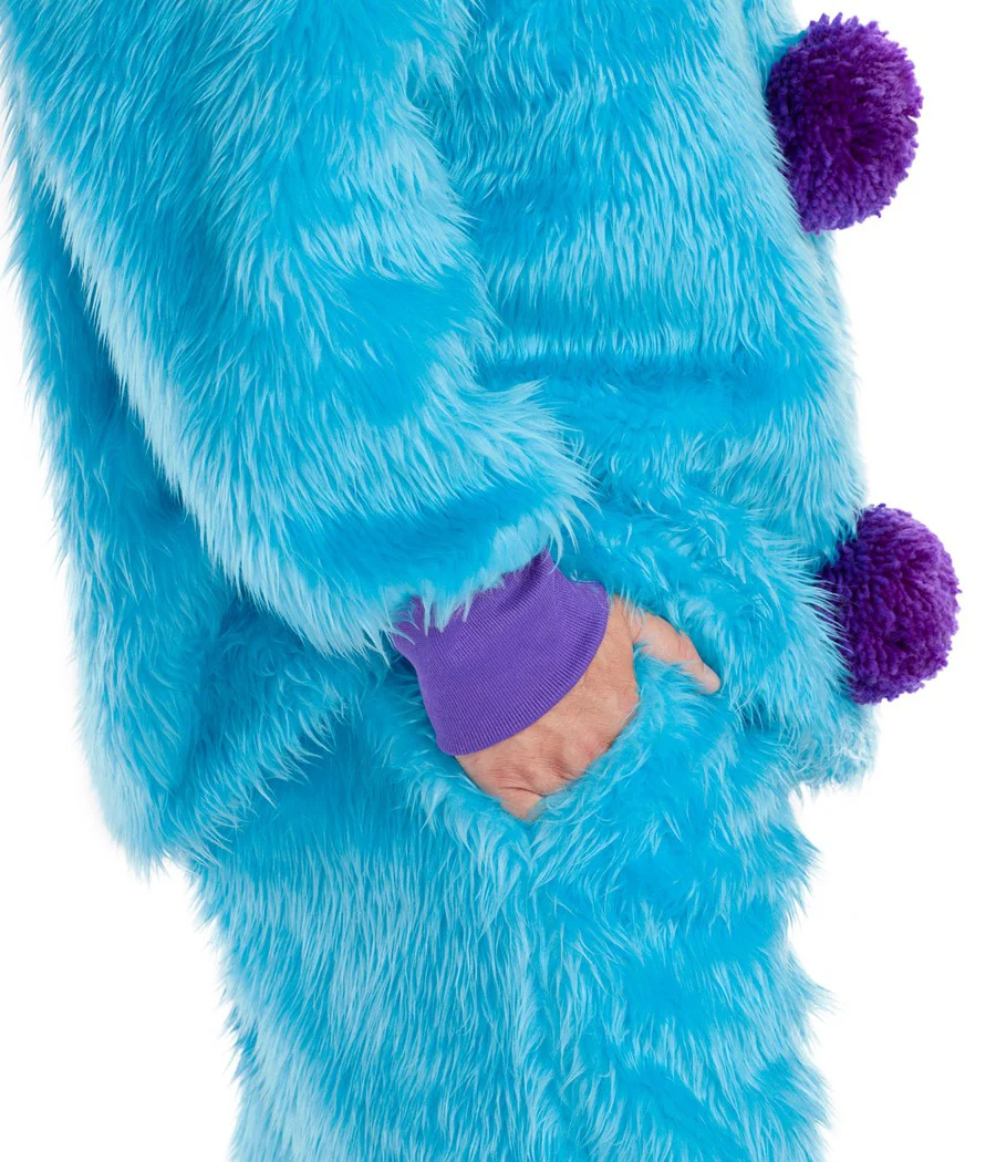 Men's Blue Monster Costume - Image 4