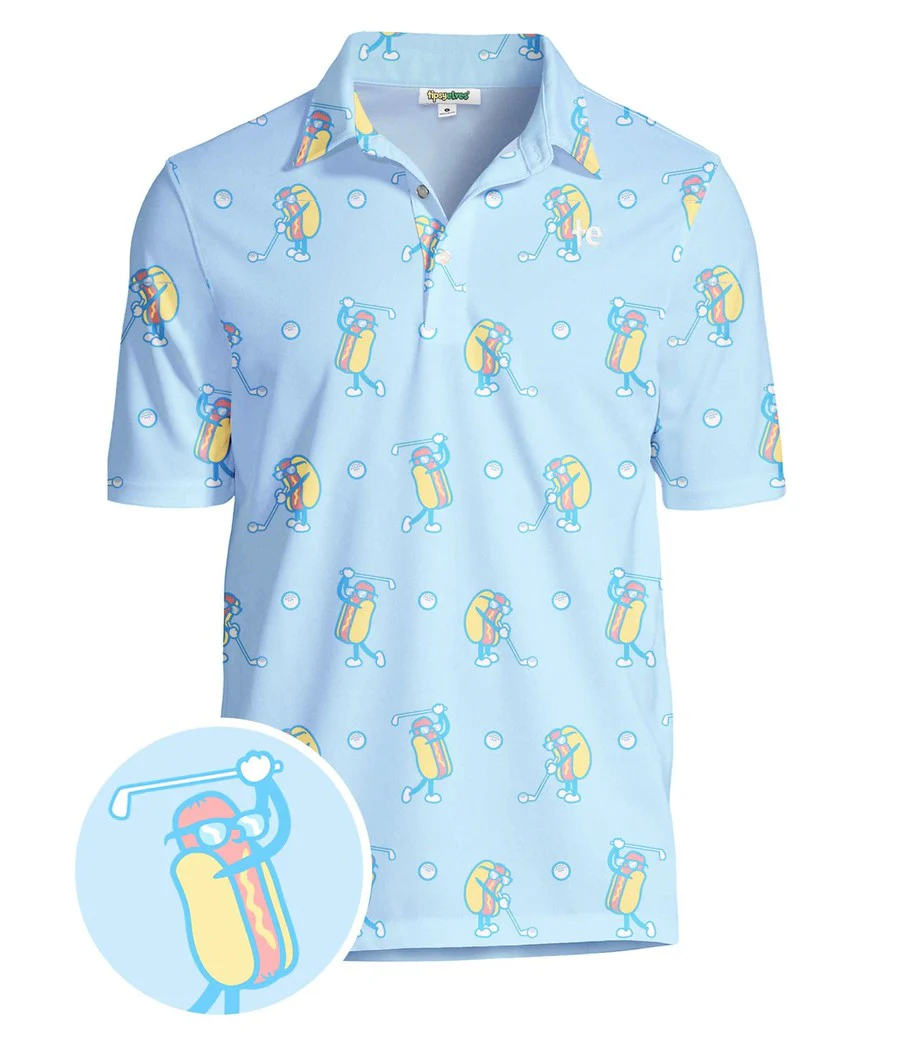 Men's Sizzlin' Swing Polo Shirt - Image 3