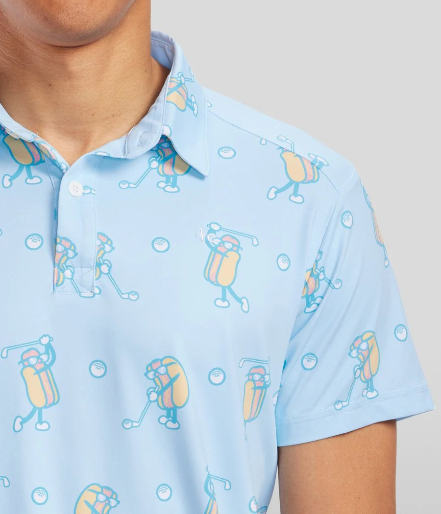 Men's Sizzlin' Swing Polo Shirt - Image 4