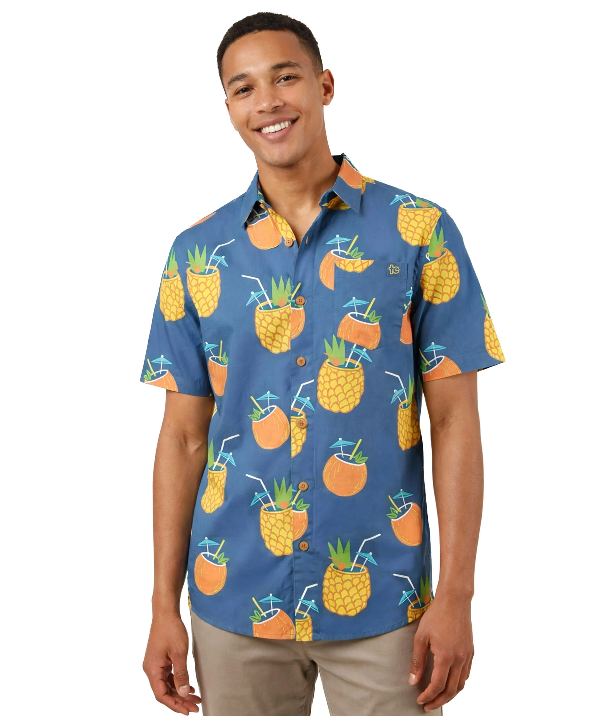 Men's Pineapple Paradise Hawaiian Shirt - Image 3