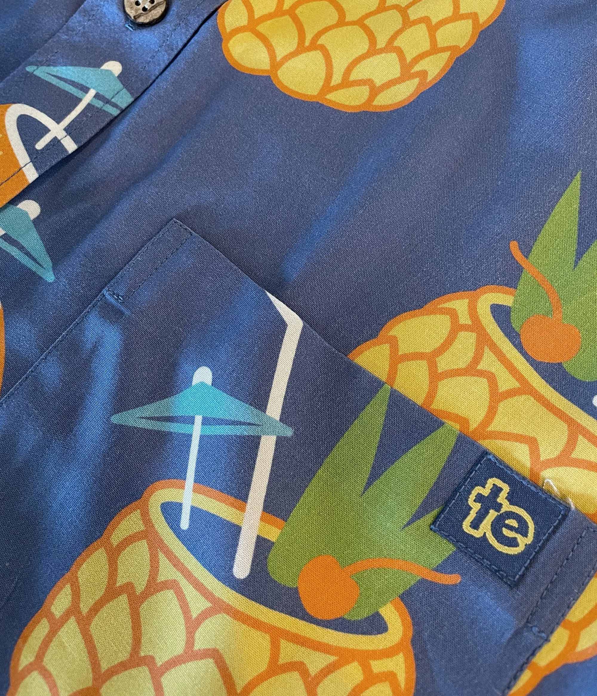 Men's Pineapple Paradise Hawaiian Shirt - Image 4