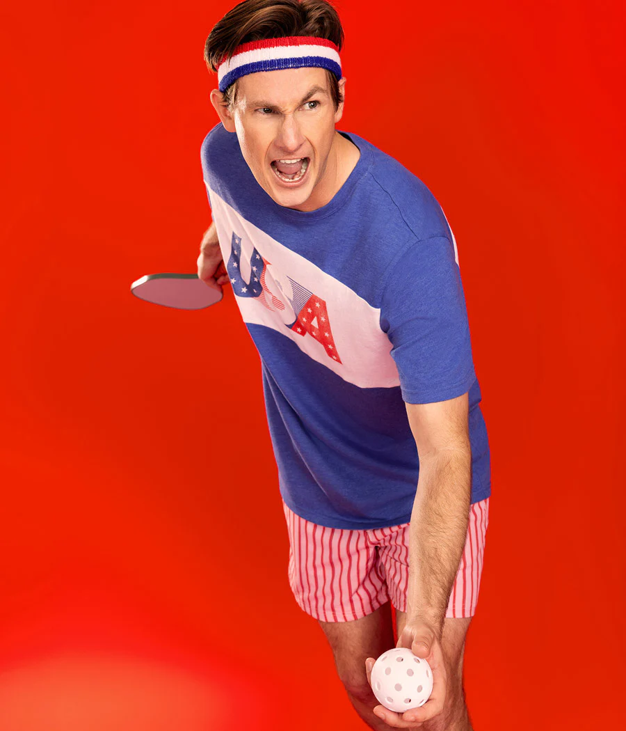 Men's Retro USA Tee - Image 5