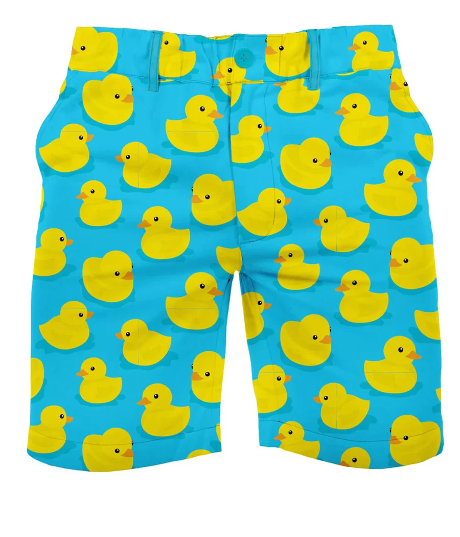 Men's Rubber Ducky Disc Golf Shorts - Image 2