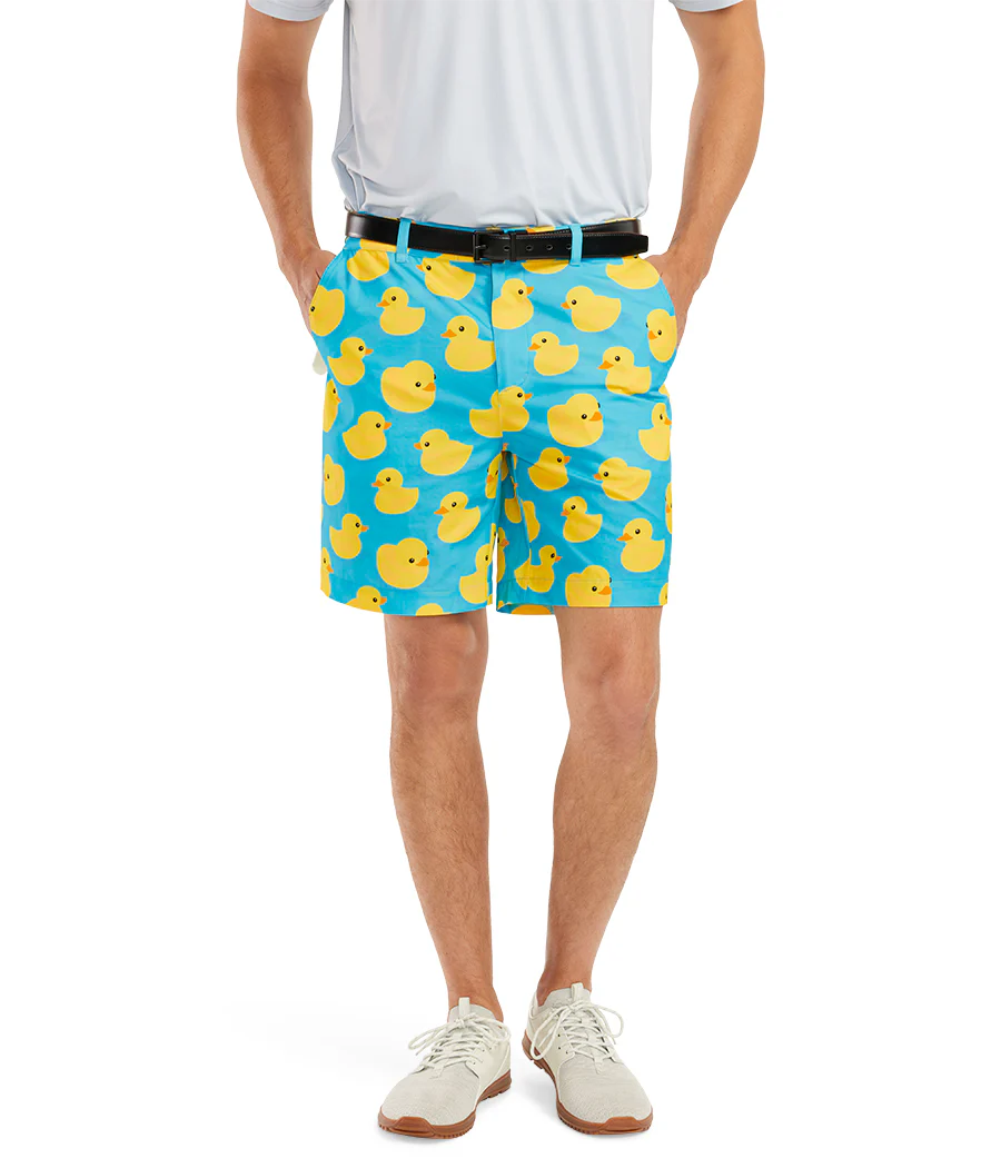 Men's Rubber Ducky Golf Shorts - Image 2