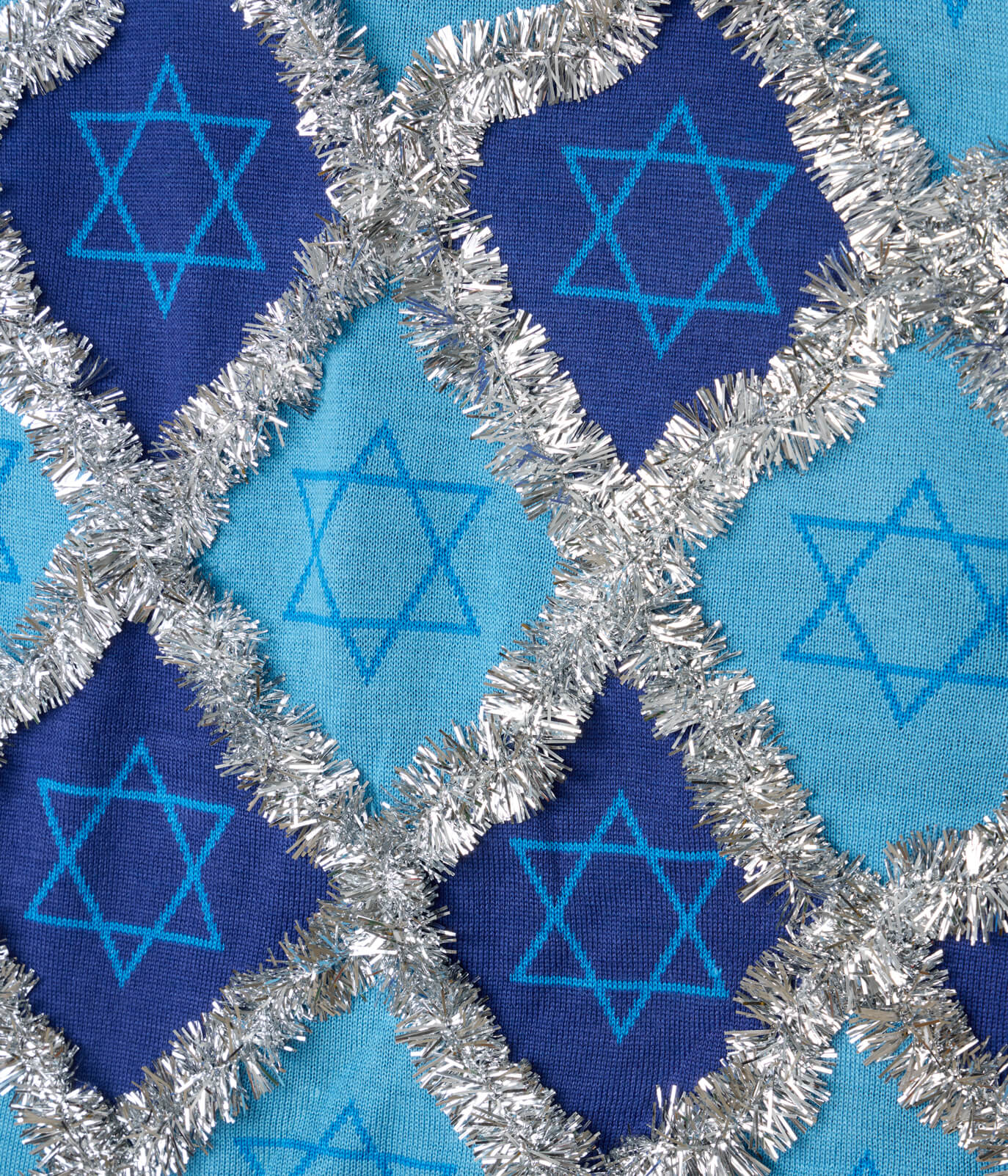Men's Hanukkah Tinsel Sweater - Image 3