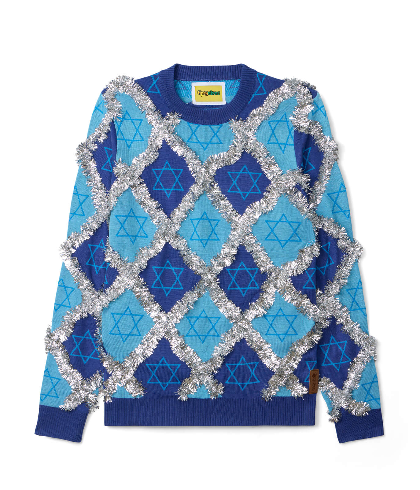 Men's Hanukkah Tinsel Sweater - Image 4