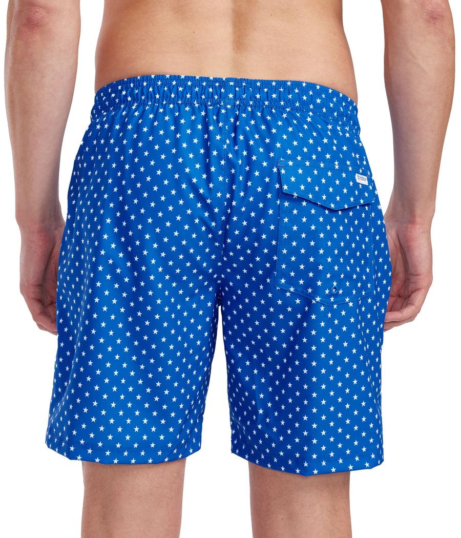 Star Spangled Stretch Swim Trunks - 7.5" Inseam - Image 4
