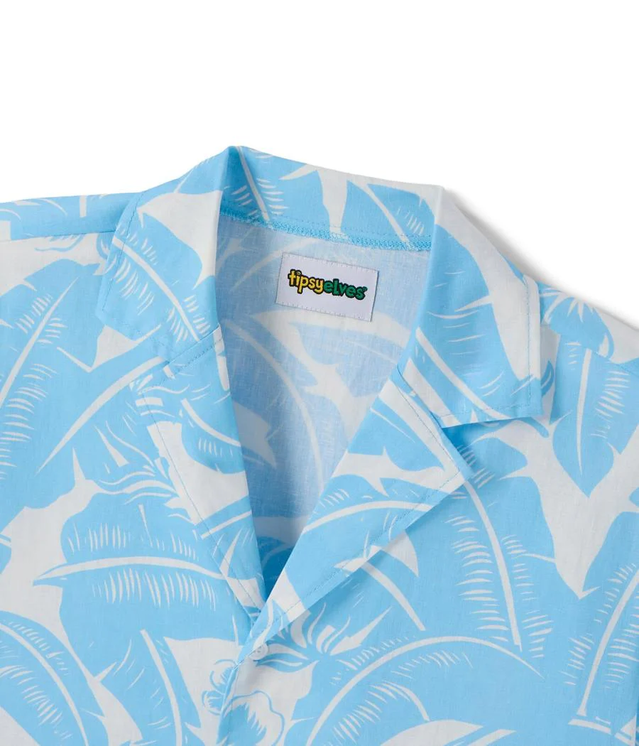 Men's Frond of Paradise Linen Cabana Shirt - Image 7