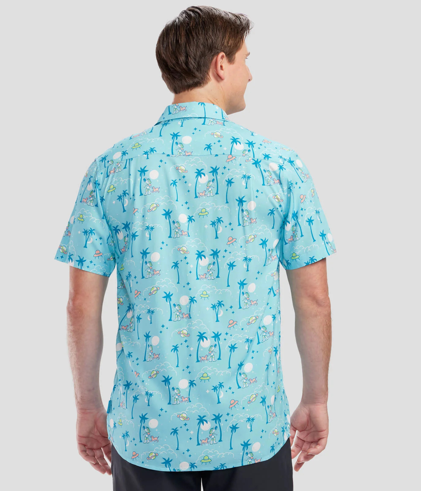 Men's Full Moon Hawaiian Shirt - Image 4