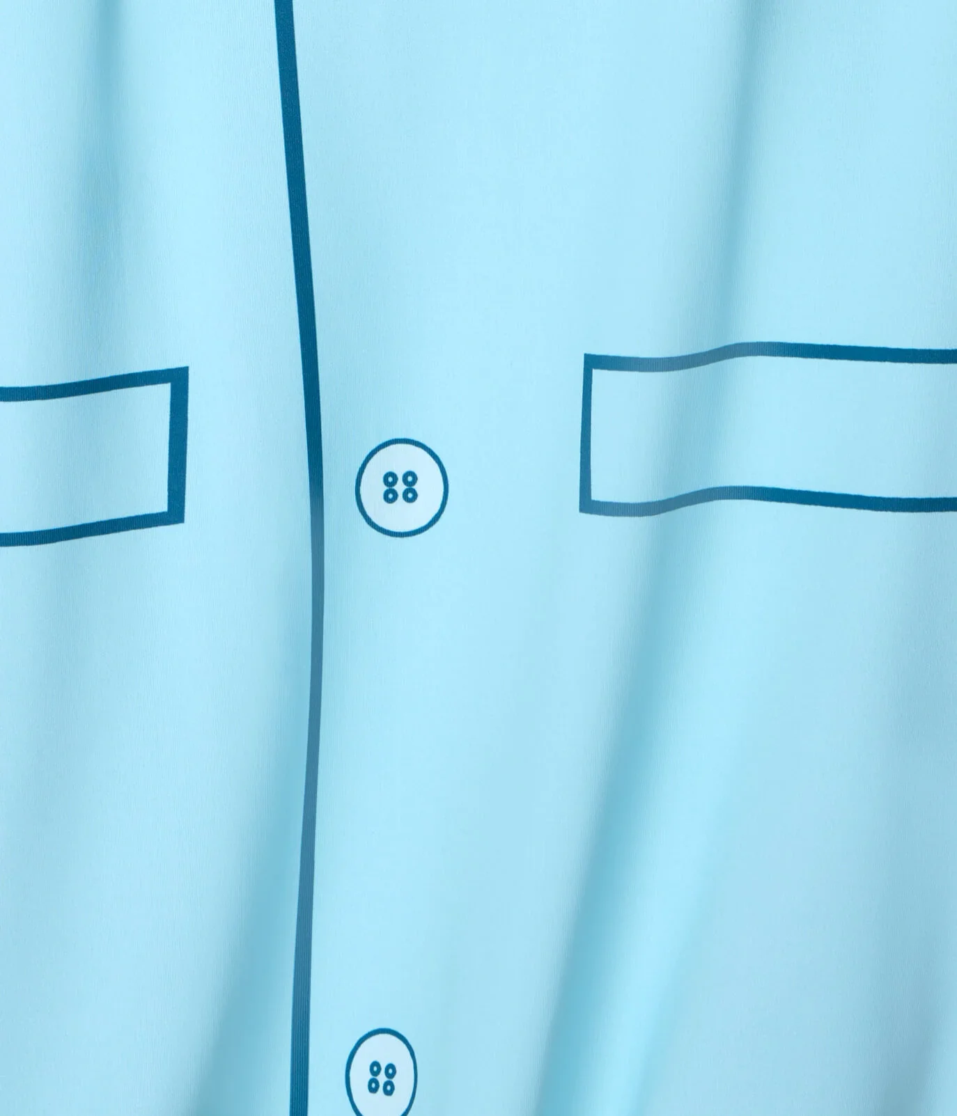 Men's Dumb Blue Tuxedo Golf Polo - Image 5