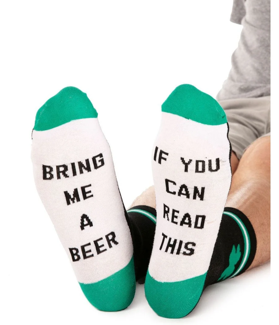 Men's Bring Me A Beer Socks (Fits Sizes 8-11M) - Image 2