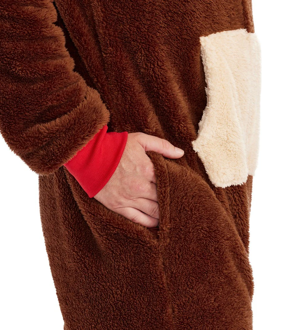 Men's Rudolph Sherpa Jumpsuit - Image 4