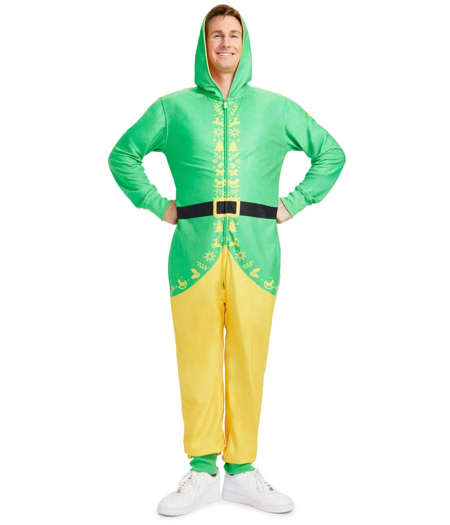 Men's Buddy the Elf Jumpsuit - Image 3