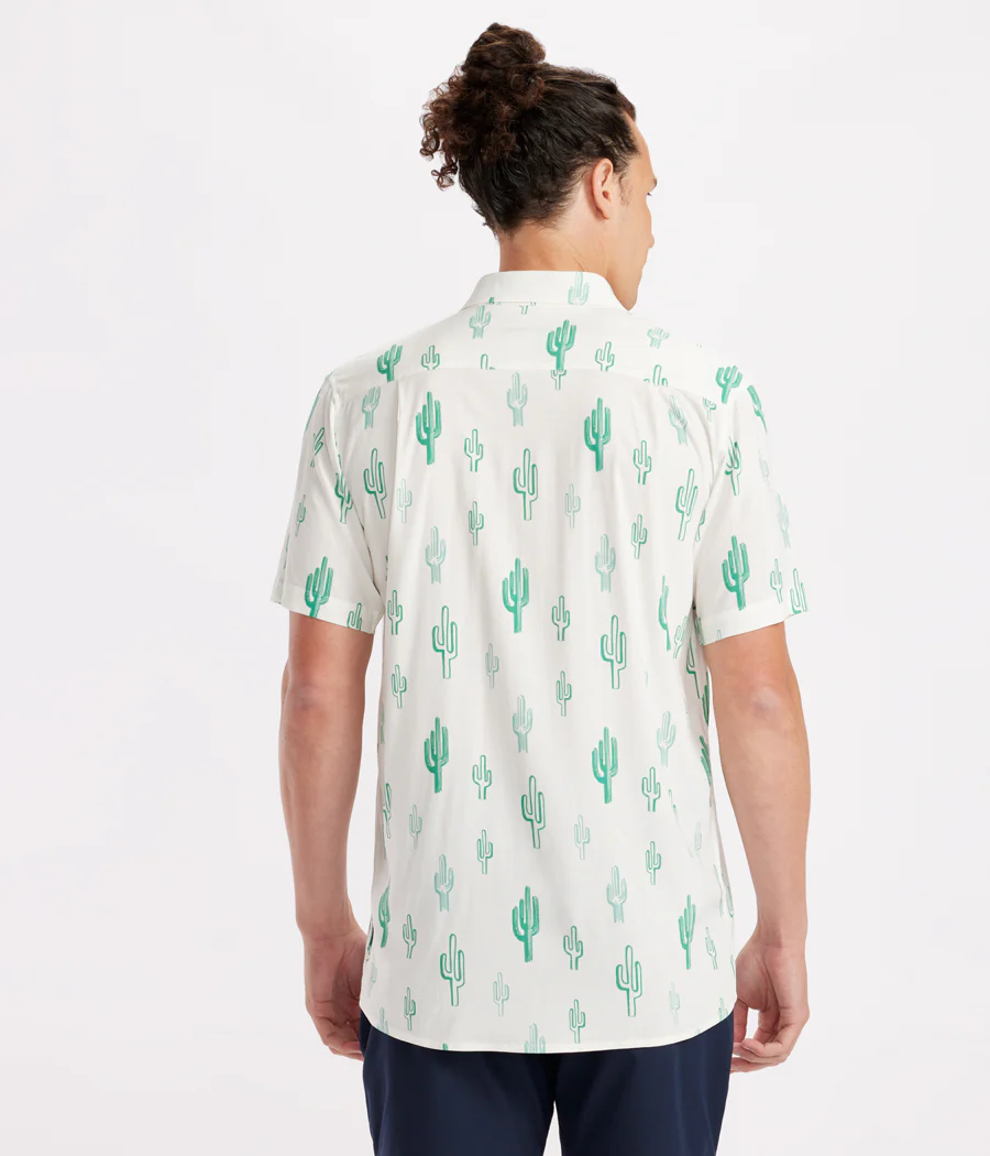 Men's Cali Cactus Hawaiian Shirt - Image 3