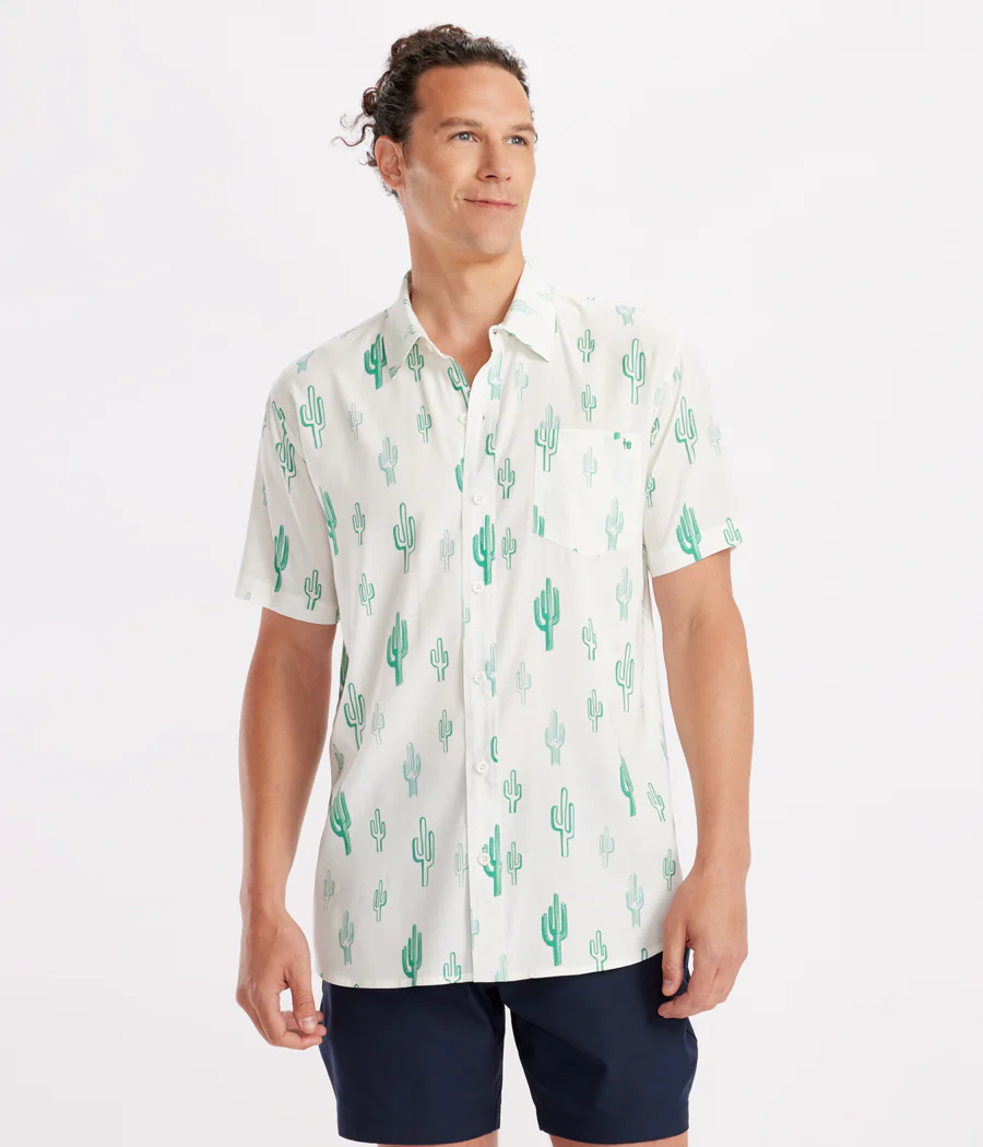Men's Cali Cactus Hawaiian Shirt - Image 5