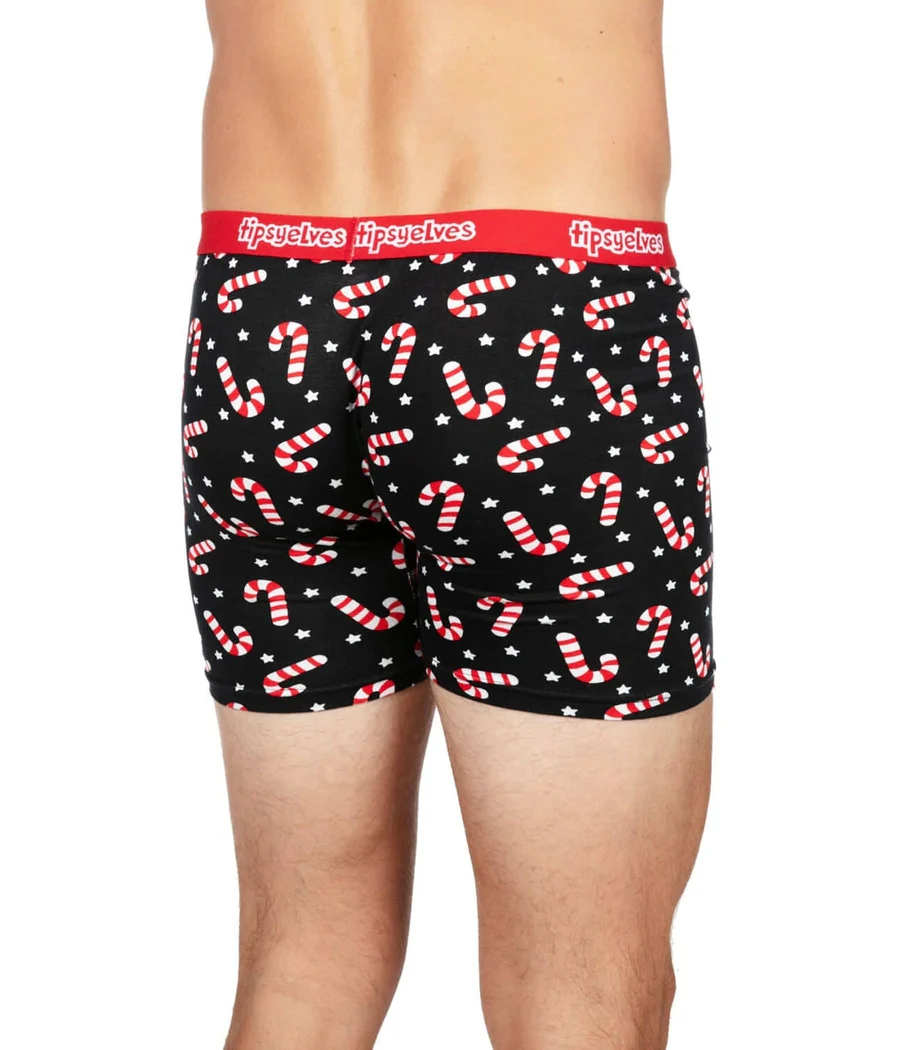 Men's Candy Cane Lane Boxer Briefs - Image 3