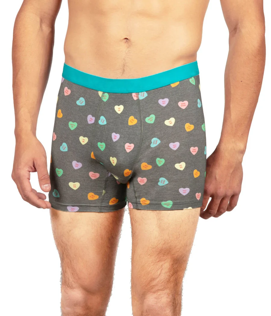 Men's Candy Hearts Boxers & Socks Gift Set - Image 3