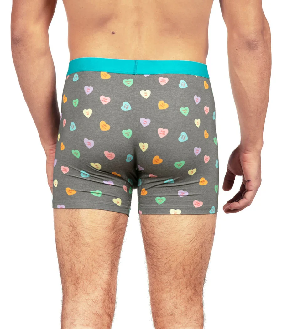 Men's Candy Hearts Boxers & Socks Gift Set - Image 4