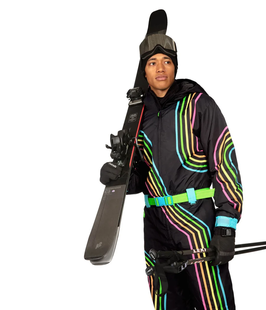 Men's Carving Colors Ski Suit - Image 2