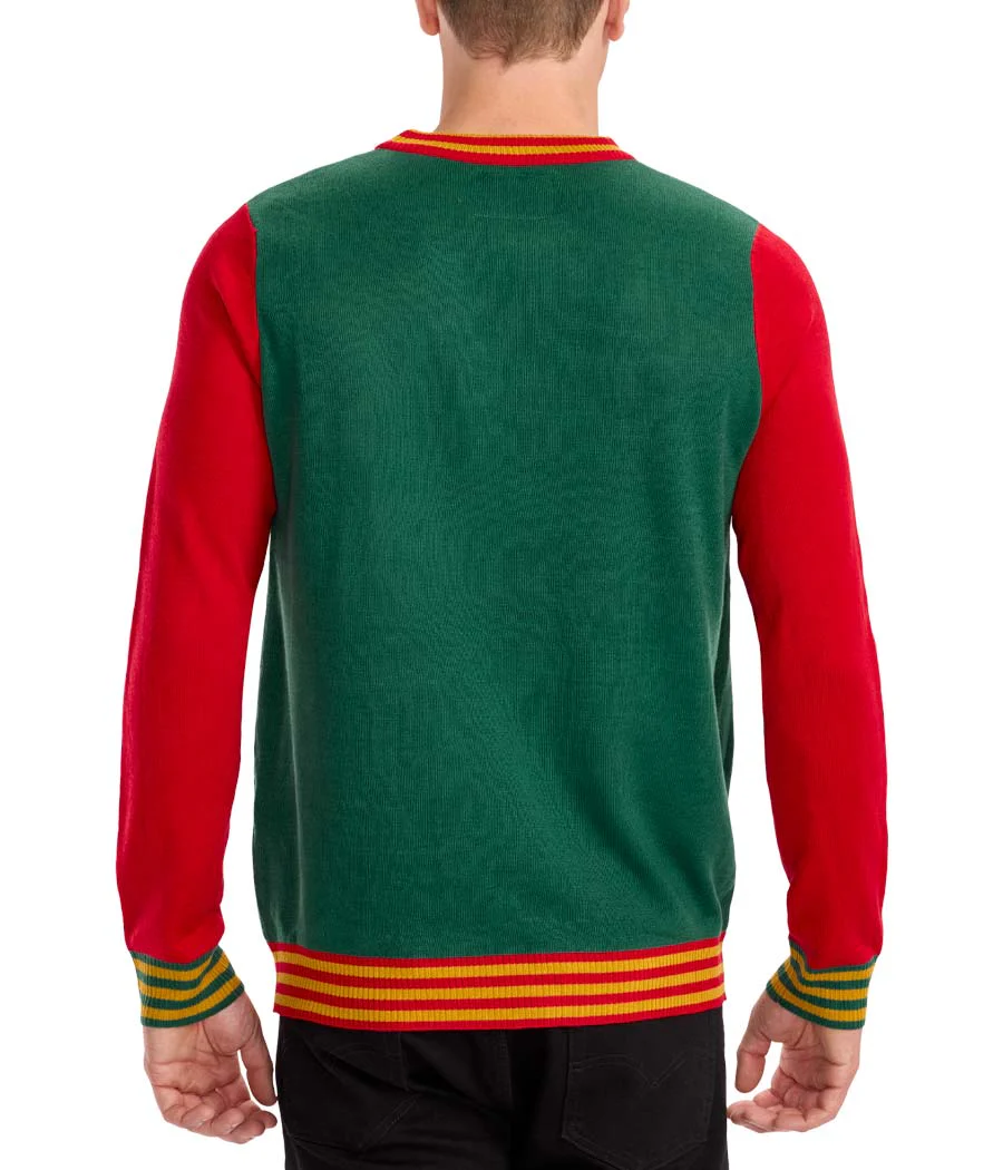 Men's Christmas Story Leg Lamp Light Up Ugly Christmas Sweater - Image 2