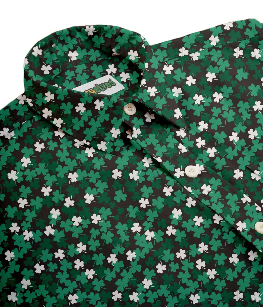 Men's Clover Confetti Button Down Shirt - Image 5