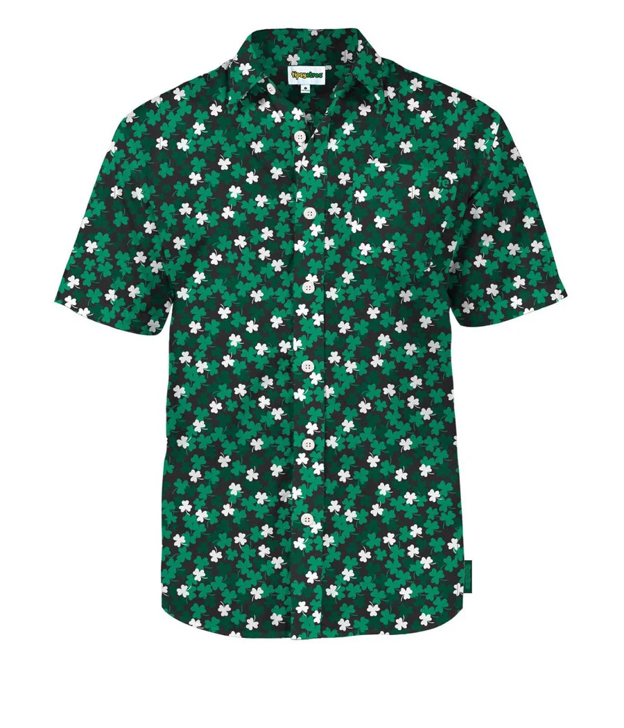 Men's Clover Confetti Button Down Shirt - Image 6