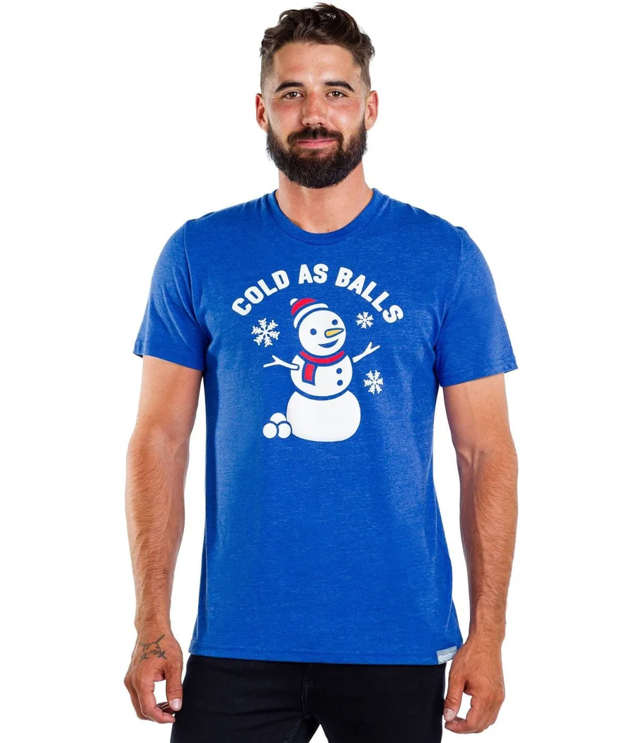 Men's Cold As Balls Tee - Image 2