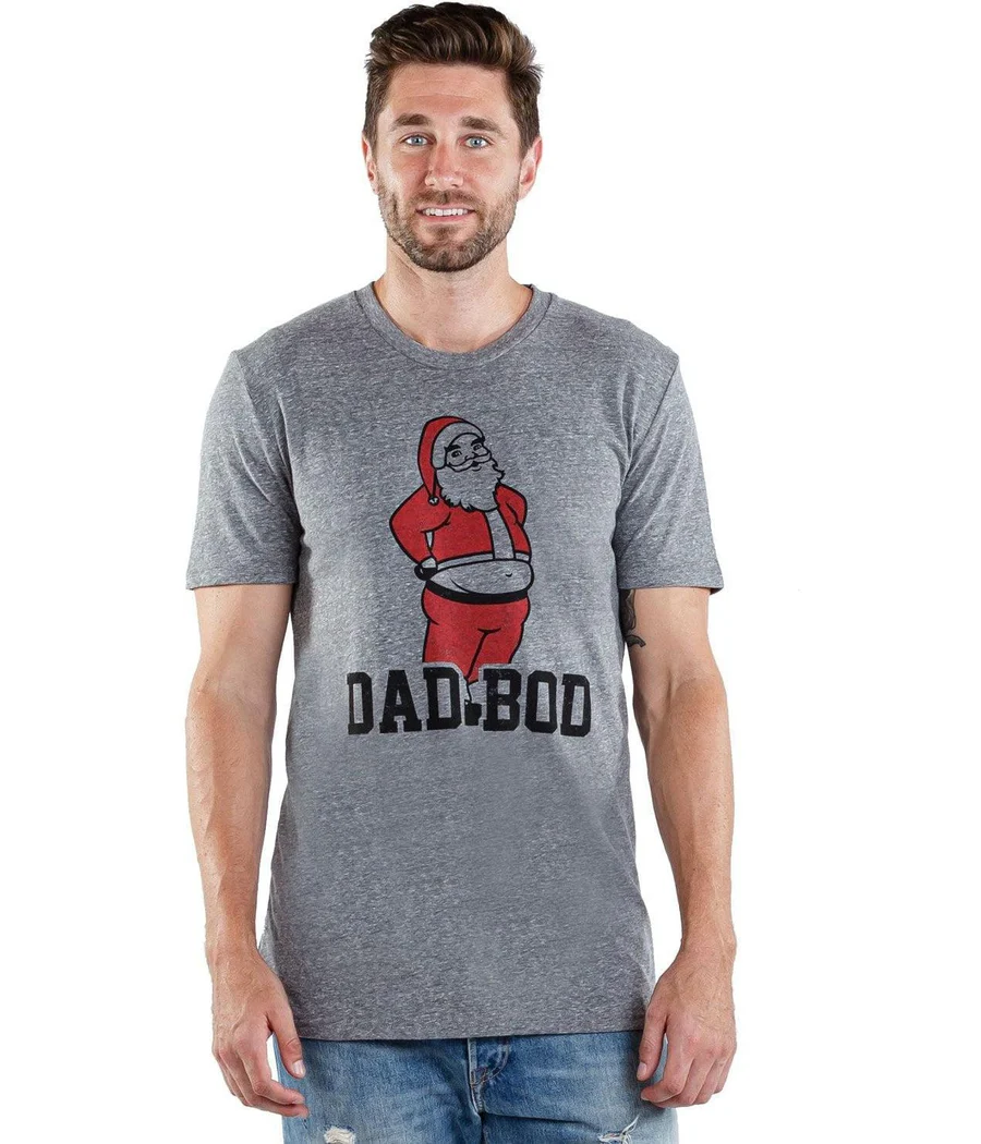 Men's Dad Bod Santa Tee - Image 2