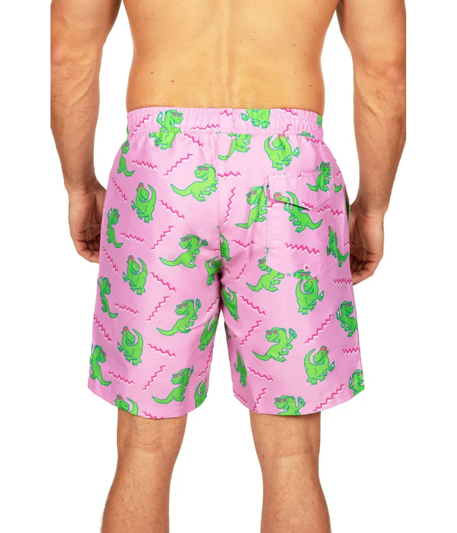 Dino Disco Swim Trunks - 7.5" Inseam - Image 5
