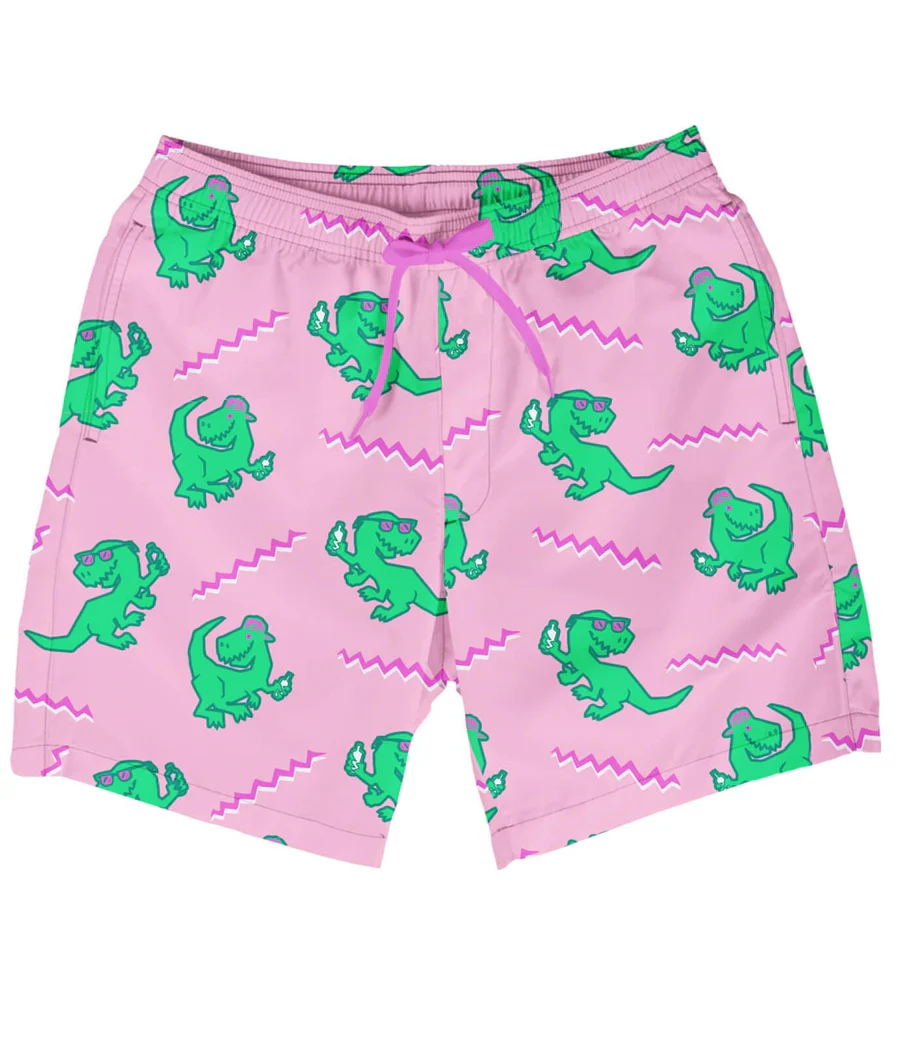 Dino Disco Swim Trunks - 7.5" Inseam - Image 8