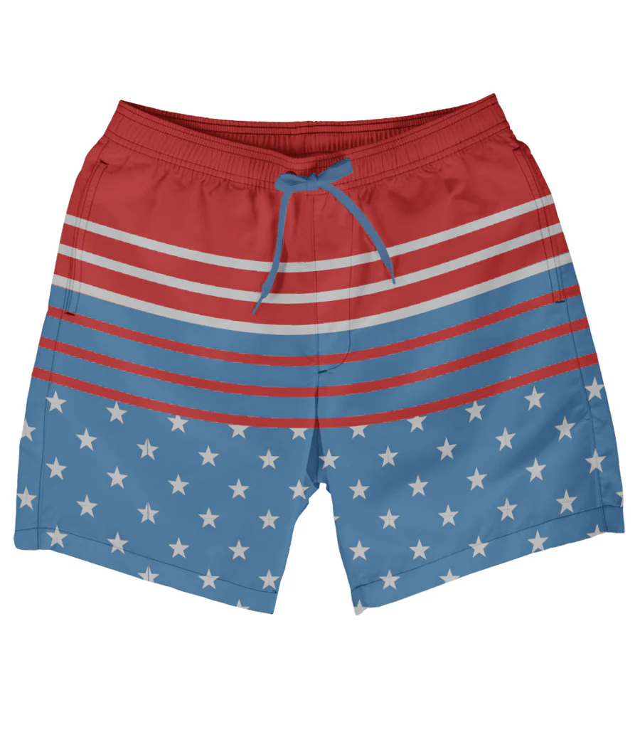 Freedom's Calling Swim Trunks - 7.5" Inseam - Image 3