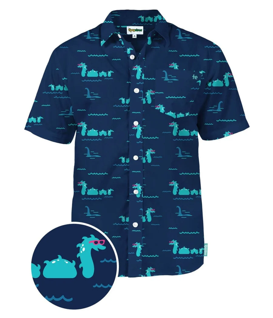 Men's Nothin' But Nessy Hawaiian Shirt - Image 2