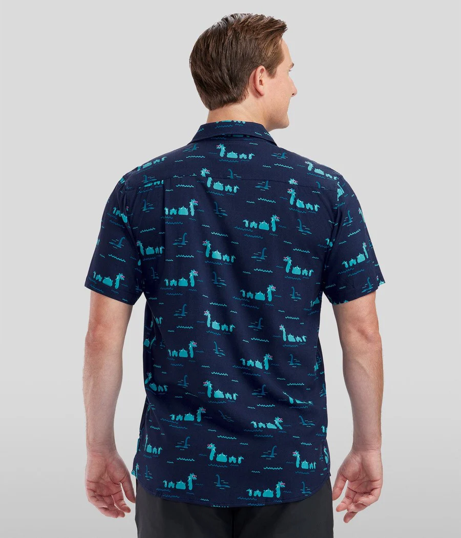 Men's Nothin' But Nessy Hawaiian Shirt - Image 4