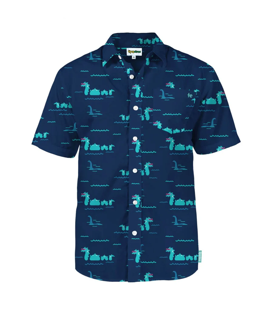 Men's Nothin' But Nessy Hawaiian Shirt - Image 5