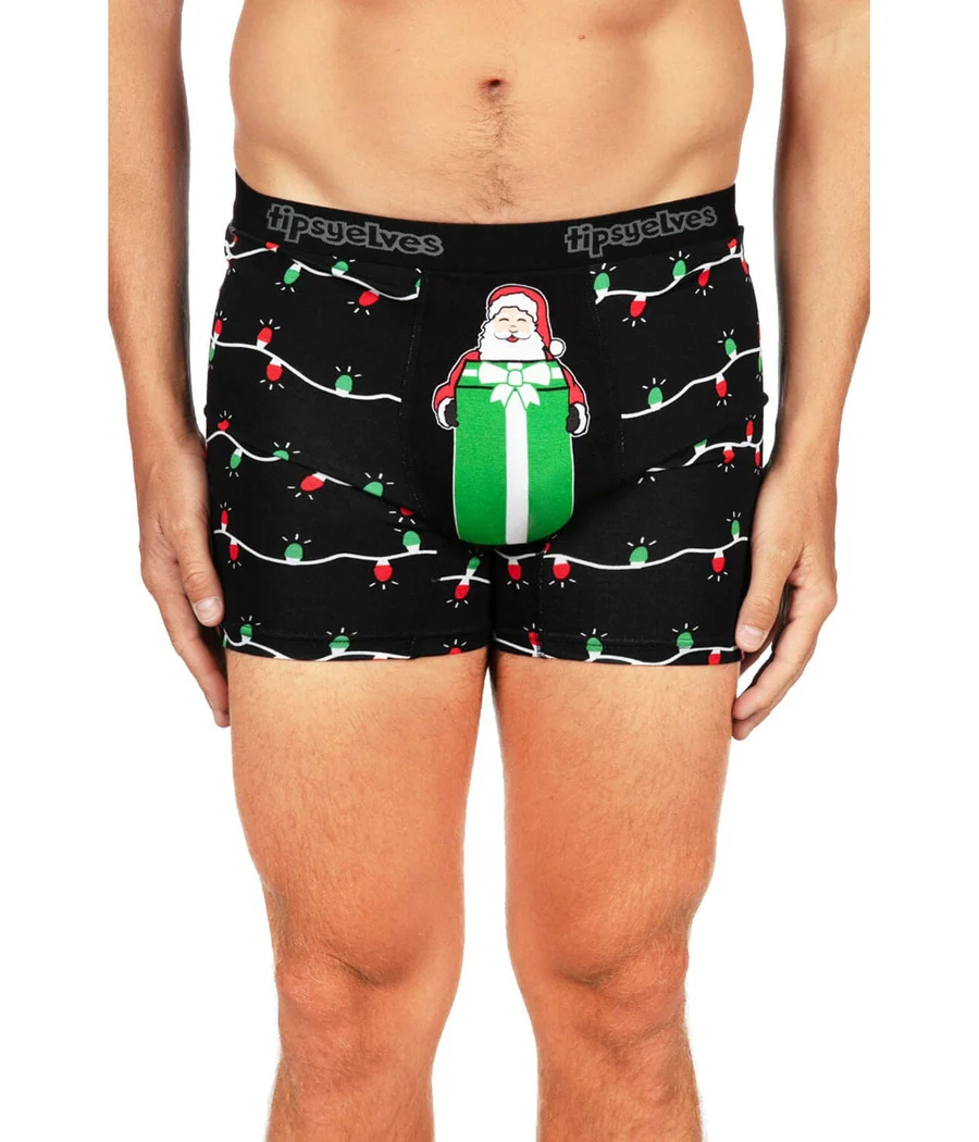 Men's Gift From Santa Boxer Briefs - Image 2