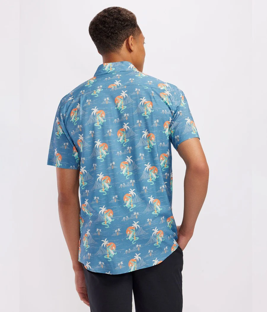 Men's Gator Flavor Hawaiian Shirt - Image 3