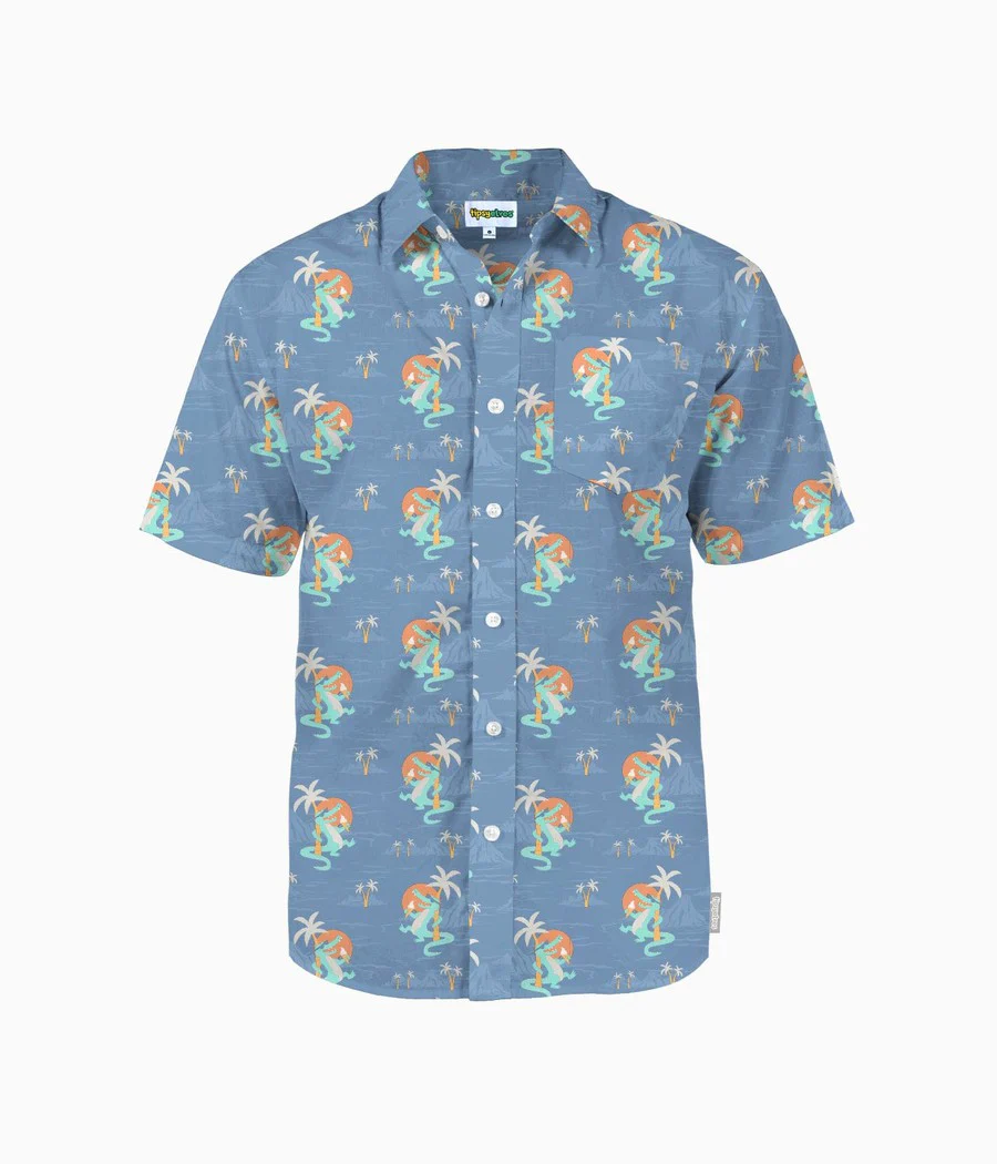 Men's Gator Flavor Hawaiian Shirt - Image 5