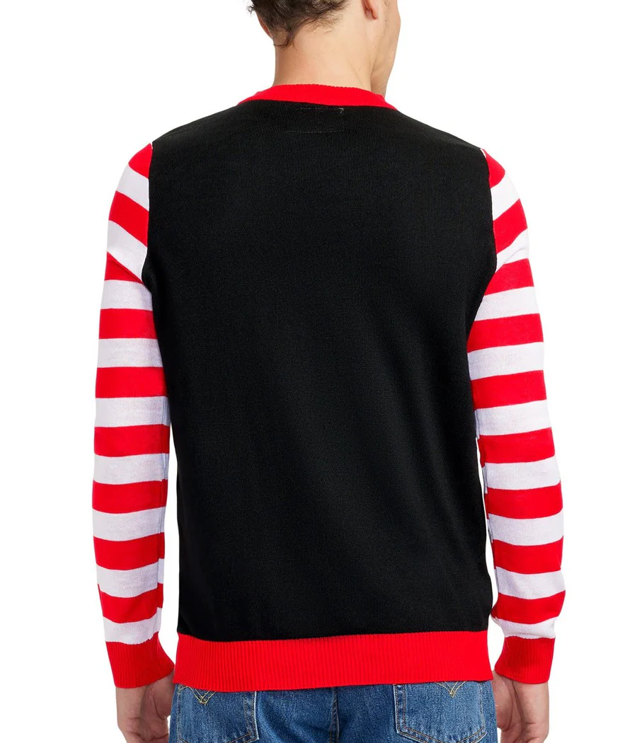 Men's Get Lit Light Up Ugly Christmas Sweater - Image 3