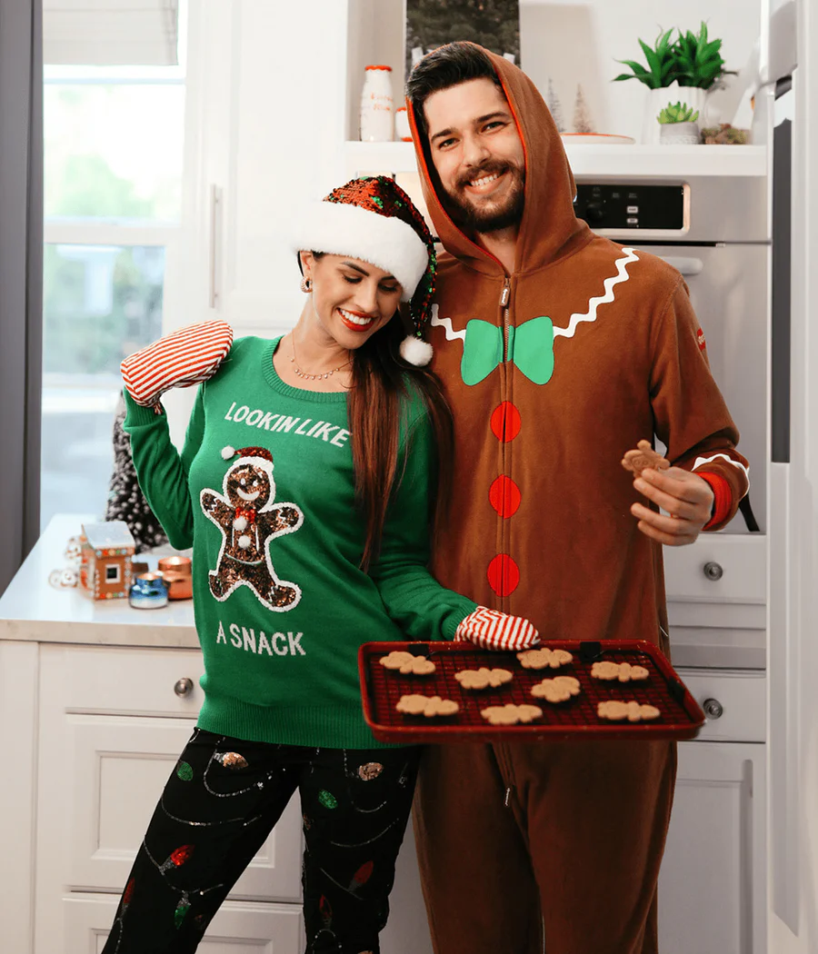 Men's Gingerbread Man Jumpsuit - Image 4