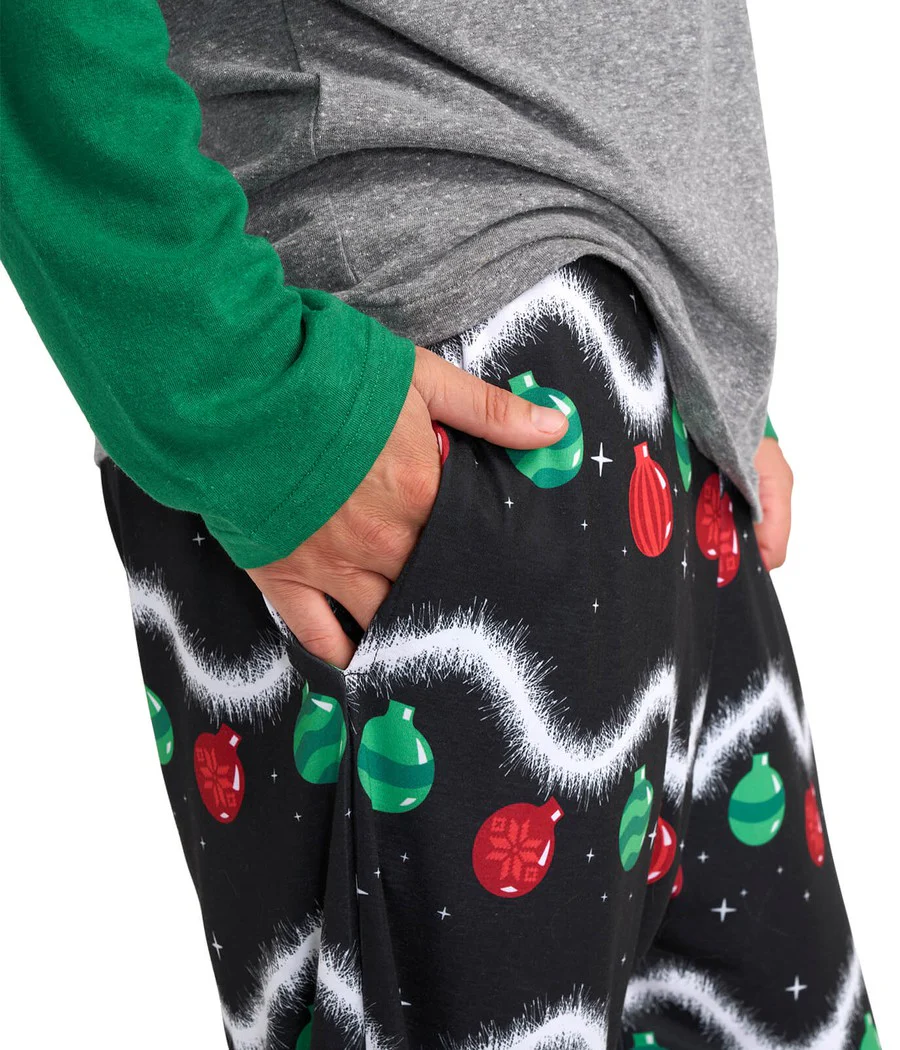 Men's Jingle Balls Crew Neck Pajama Set - Image 3