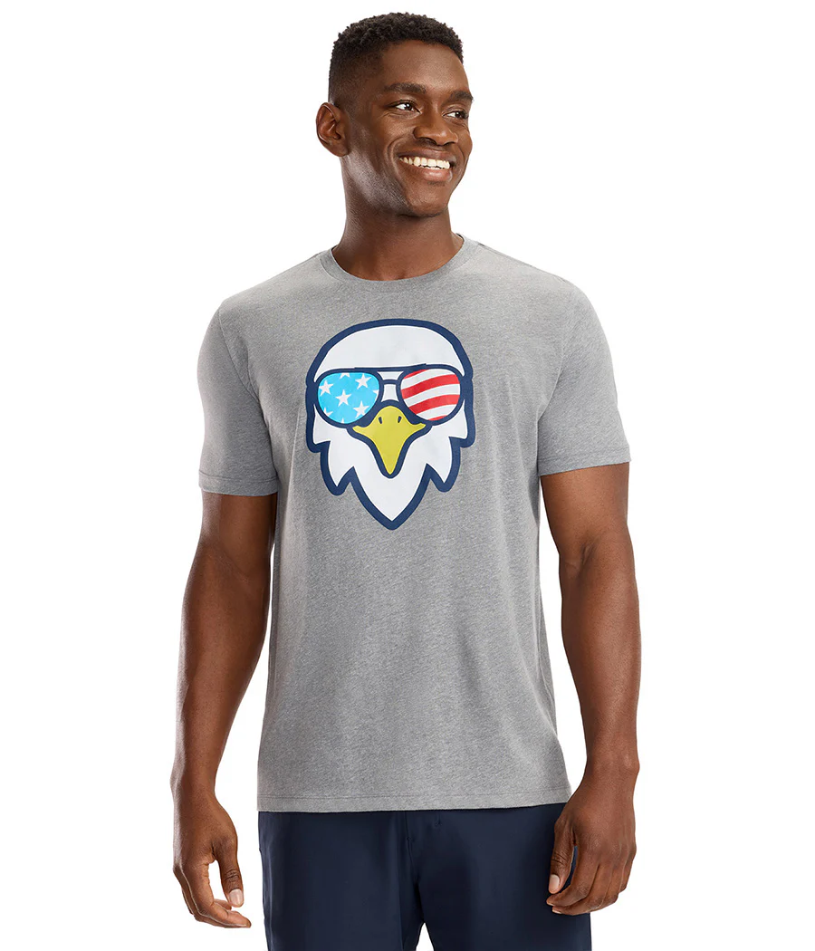 Men's Eagle Eyes on USA Tee - Image 2