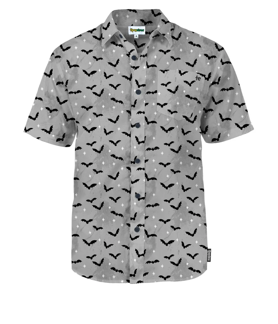 Men's Bats Button Down Shirt - Image 3