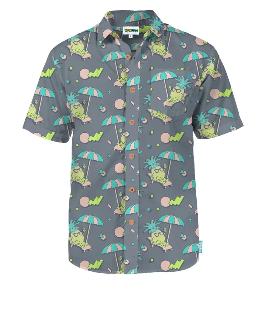 Men's Peace Out Pineapple Hawaiian Shirt - Image 5