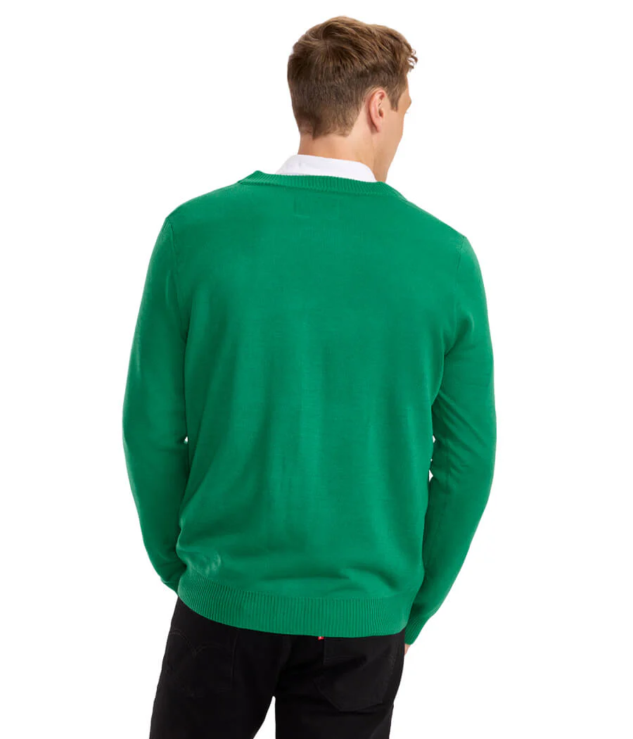 Men's Clover Cardigan Sweater - Image 2